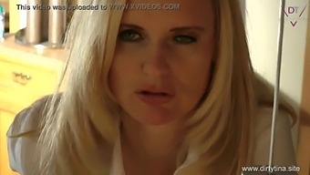 Dildo And Anal Play With A Mature American Milf