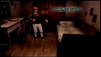 Mature Shemale Dominates Younger Man In 3d Scene