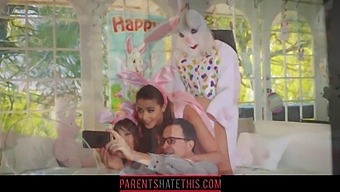 Cumshot Extravaganza With A Young Brunette In Roleplay