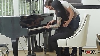 Katrina Jade Gets Schooled In The Art Of Seduction By Her Mexican Piano Instructor