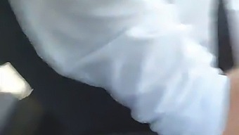 Laughter And Pleasure: I Fingering My Tight Pussy While Driving