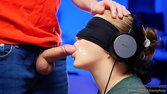 Blindfolded Taste Test: Brunette Amateur Experiences 60fps Surprise