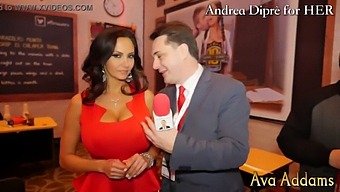 Ava Addams And Andrea Diprè In A Sensual Breast-Playing Scene