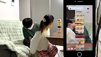 Experience The Thrill Of Live Streaming With This Hd Porn Video Featuring A Japanese Big Tits Babe