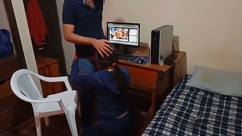 Surprised By The Maid: Unexpected Encounter Leads To Intense Masturbation And Discovery