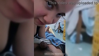 College Student Receives Facial Cumshot After Wild Party