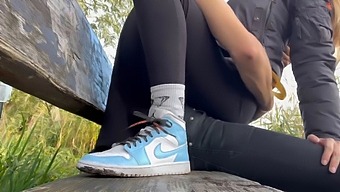 Amateur Teen With Big Ass Enjoys Public Sex In Park