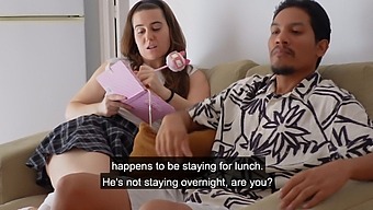 Martina'S Provocative Behavior With Her Father'S Friend Leads To An Amusing And Erotic Encounter