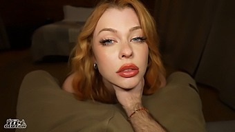A Bdsm Play With A Redhead And A Dominant Partner.